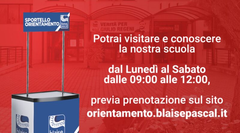 Al Pascal tutti i giorni è possibile conoscere la scuola per le famiglie dei ragazzi delle medie